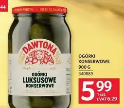 Selgros Ogórki konserwowe luksusowe Dawtona oferta