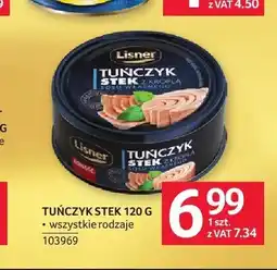 Selgros Tuńczyk stek Lisner oferta