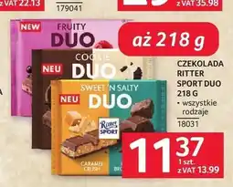 Selgros Czekolada Ritter Sport Duo Sweet 'n Salty oferta
