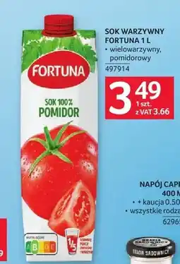 Selgros Sok wielowarzywny Fortuna oferta