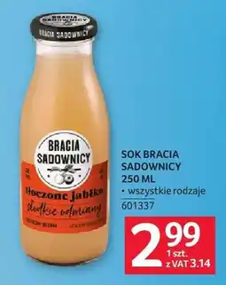 Selgros Sok tłoczone jabłko Bracia Sadownicy oferta