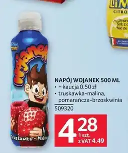 Selgros Napój truskawka-malina Wojanek oferta