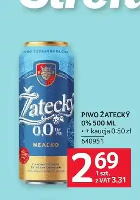 Selgros Piwo bezalkoholowe Žatecký oferta