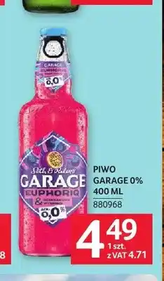 Selgros Piwo bezalkoholowe Garage Euphoriq oferta