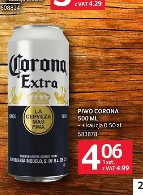 Selgros Piwo Corona Extra oferta