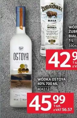 Selgros Wódka Ostoya 40% oferta