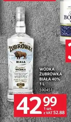 Selgros Wódka Żubrówka Biała 40% oferta