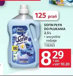 Selgros Płyn do płukania tkanin Sofin Complete Care oferta