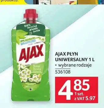 Selgros Płyn uniwersalny Ajax oferta