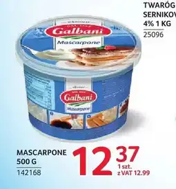 Selgros Serek Mascarpone Galbani oferta