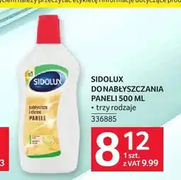 Selgros Płyn do nabłyszczania paneli Sidolux oferta