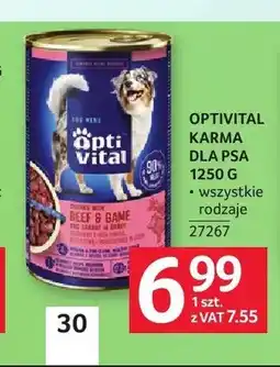 Selgros Karma dla psa Opti Vital oferta