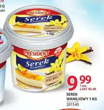 Selgros Serek waniliowy Président oferta