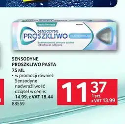 Selgros Pasta do zębów Sensodyne Proszkliwo oferta