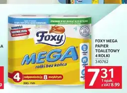 Selgros Papier toaletowy Foxy Mega oferta