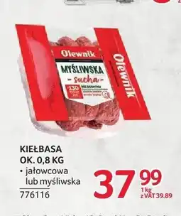 Selgros Kiełbasa jałowcowa Olewnik oferta
