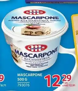 Selgros Ser mascarpone Kuchmistrz Mlekpol oferta