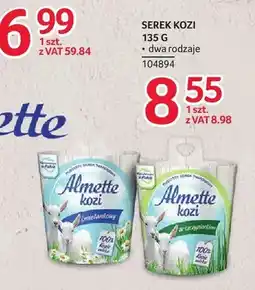 Selgros Serek twarogowy kozi śmietankowy Almette oferta