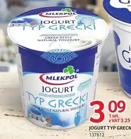 Selgros Jogurt typ grecki naturalny Mlekpol oferta