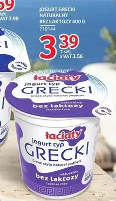 Selgros Jogurt typ grecki naturalny bez laktozy Łaciate oferta