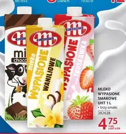 Selgros Mleko UHT o smaku waniliowym Mlekpol Wypasione oferta