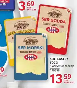 Selgros Ser Edamski plastry Mlekpol oferta
