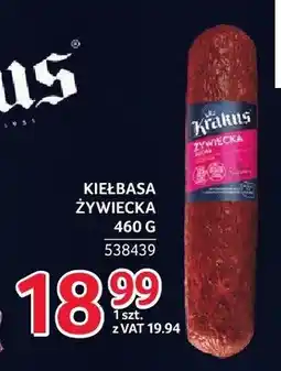 Selgros Kiełbasa Żywiecka Krakus oferta