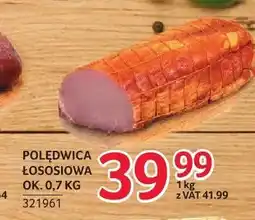 Selgros Polędwica łososiowa ZMB Białystok oferta