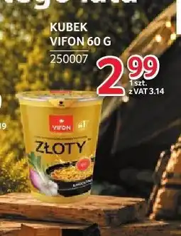 Selgros Zupa błyskawiczna w kubku Vifon o smaku złotym oferta