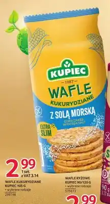 Selgros Wafle kukurydziane Kupiec z solą morską oferta