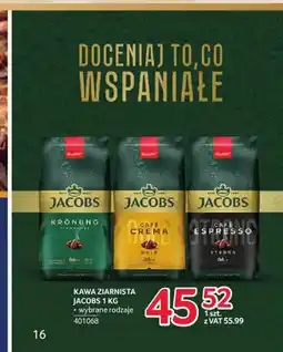 Selgros Kawa ziarnista Jacobs Café Crema oferta