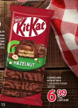 Selgros Czekolada KitKat Hazelnut oferta