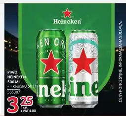 Selgros Piwo Heineken Original oferta