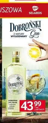 Selgros Gin Dobroński Basil Smash oferta