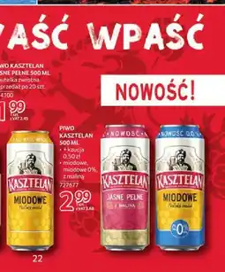Selgros Piwo Kasztelan Miodowe oferta
