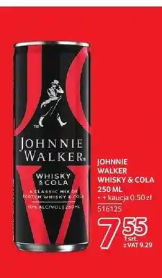 Selgros Drink Johnnie Walker Whisky & Cola oferta