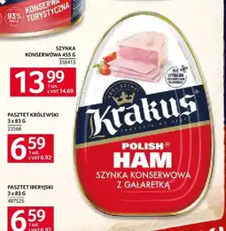 Selgros Szynka konserwowa z galaretką Krakus Polish Ham oferta