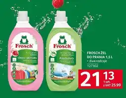 Selgros Żel do prania Frosch Aloesowy oferta