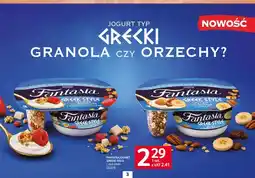 Selgros Jogurt Fantasia Greek Style Granola z czerwonymi owocami i białą czekoladą oferta
