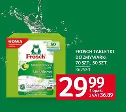 Selgros Tabletki do zmywarki Frosch Limonkowe 50 szt oferta