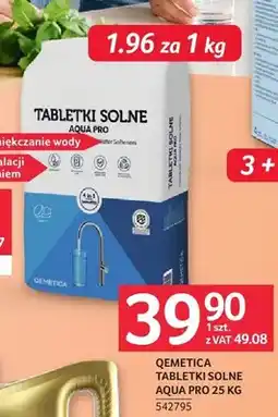Selgros Tabletki solne Qemetica Aqua Pro oferta