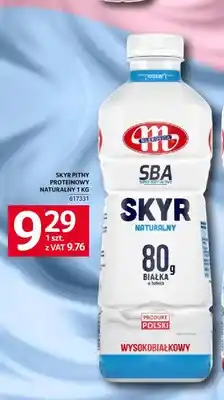 Selgros Skyr pitny proteinowy naturalny Mlekovita SBA oferta