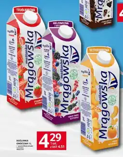 Selgros Maślanka brzoskwiniowa Mlekpol Mrągowska oferta