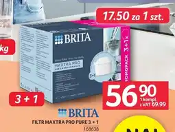 Selgros Filtry do wody Brita Maxtra Pro Pure 3+1 oferta