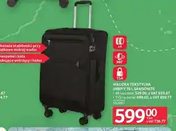 Selgros Walizka tekstylna Samsonite Urbify oferta