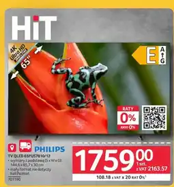 Selgros Telewizor QLED Philips 65PUS7810/12 oferta