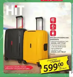 Selgros Walizka PP Samsonite Essence oferta