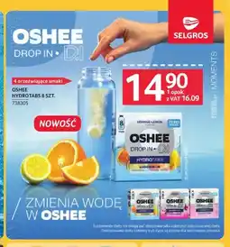 Selgros Tabletki musujące Oshee Hydrotabs oferta