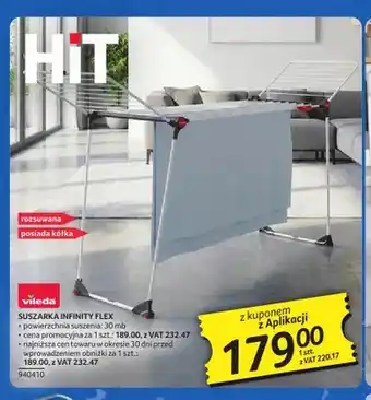 Selgros Suszarka Infinity Flex Vileda oferta