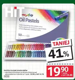 Selgros Pastele olejne 50 kolorów Pentel oferta